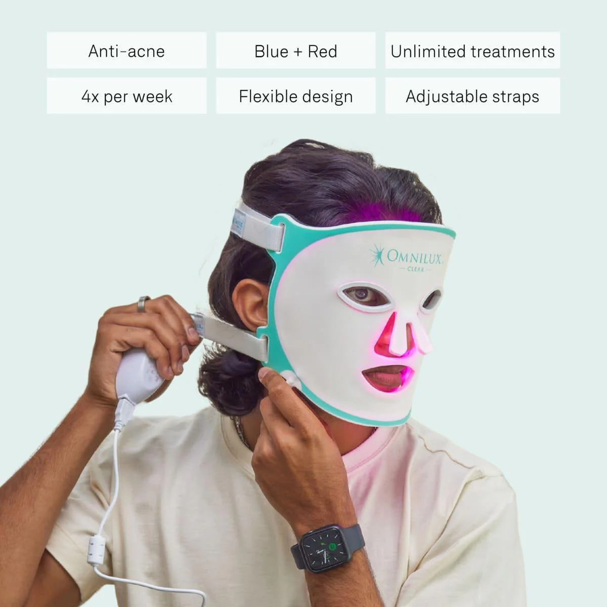 OmniLux Clear LED Mask - Image 4